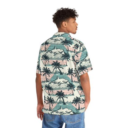 Men's Vintage Tropical Hawaiian Shirt